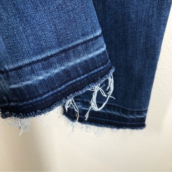 Aritzia Denim Forum The Nico Mid Rise Skinny Crop Jeans Released Hem 27 - Picture 4 of 11